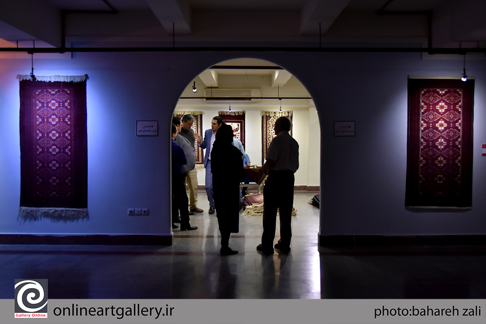گزارش تصویری نمایشگاه «فرش بلوچ؛ از رنج تا گنج» در موسسه صبا (بخش دوم)